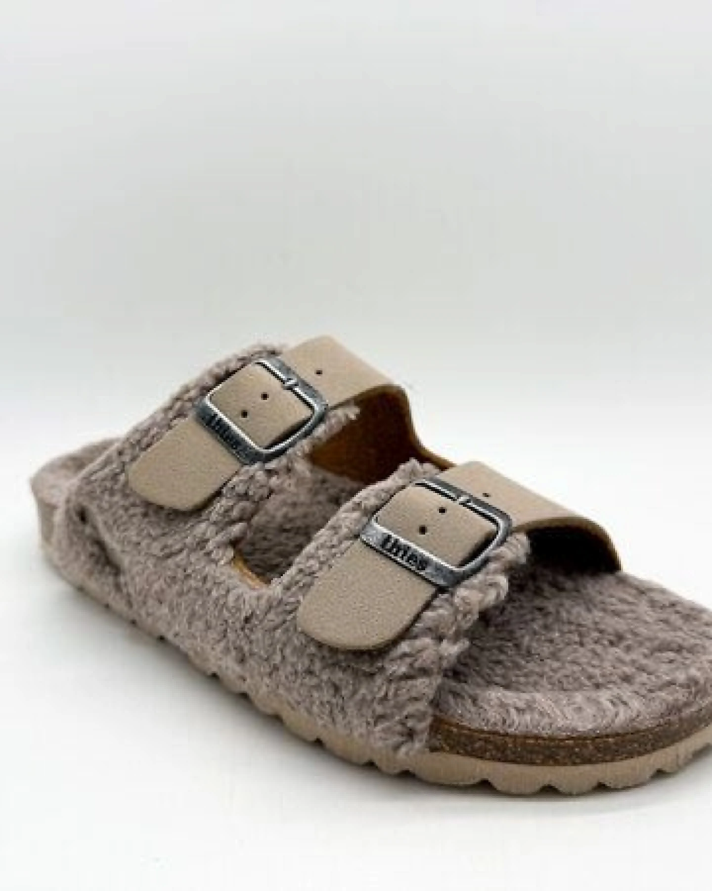 Vegane "thies ® Eco Teddy Mixed Sandale" aus rec. PET & Biobaumwolle – Ansicht 3