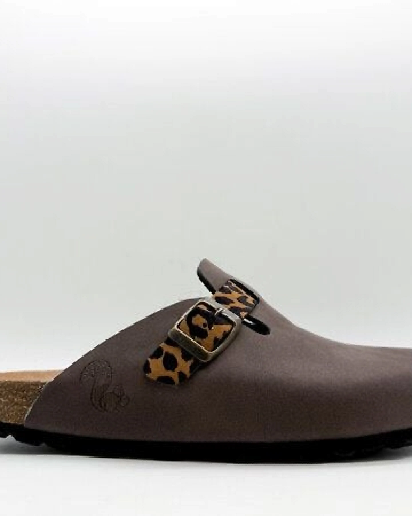Vegane thies ® Eco Bio Belt Clogs aus rec. PET mit Kork-Tieffussbett – Ansicht 2