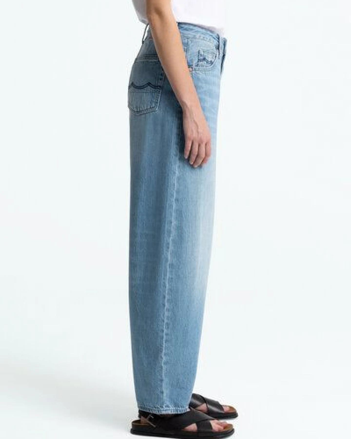 Kings Of Indigo Leila High Waist Balloon Shape Luiz Super Light – Ansicht 3