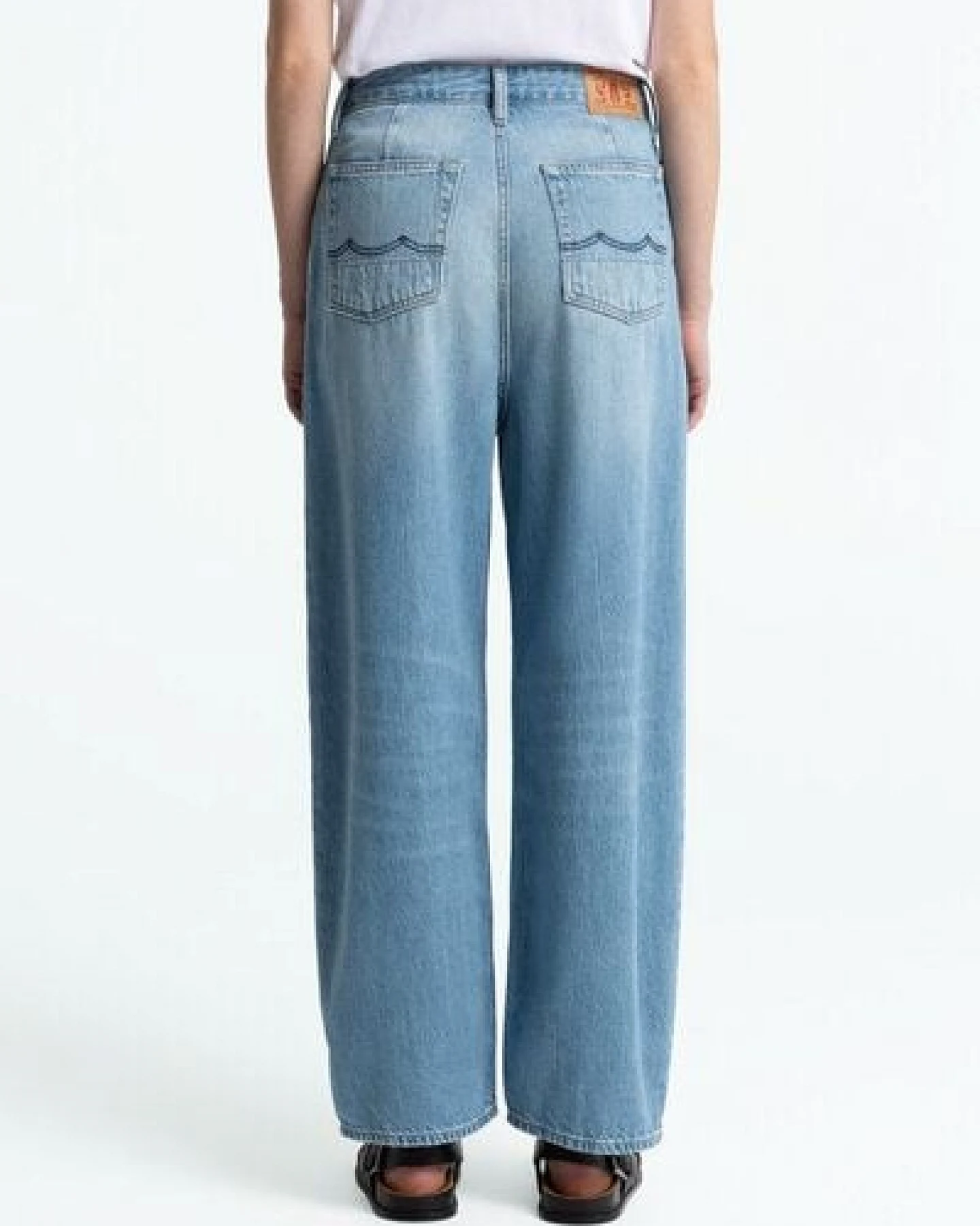 Kings Of Indigo Leila High Waist Balloon Shape Luiz Super Light – Ansicht 4