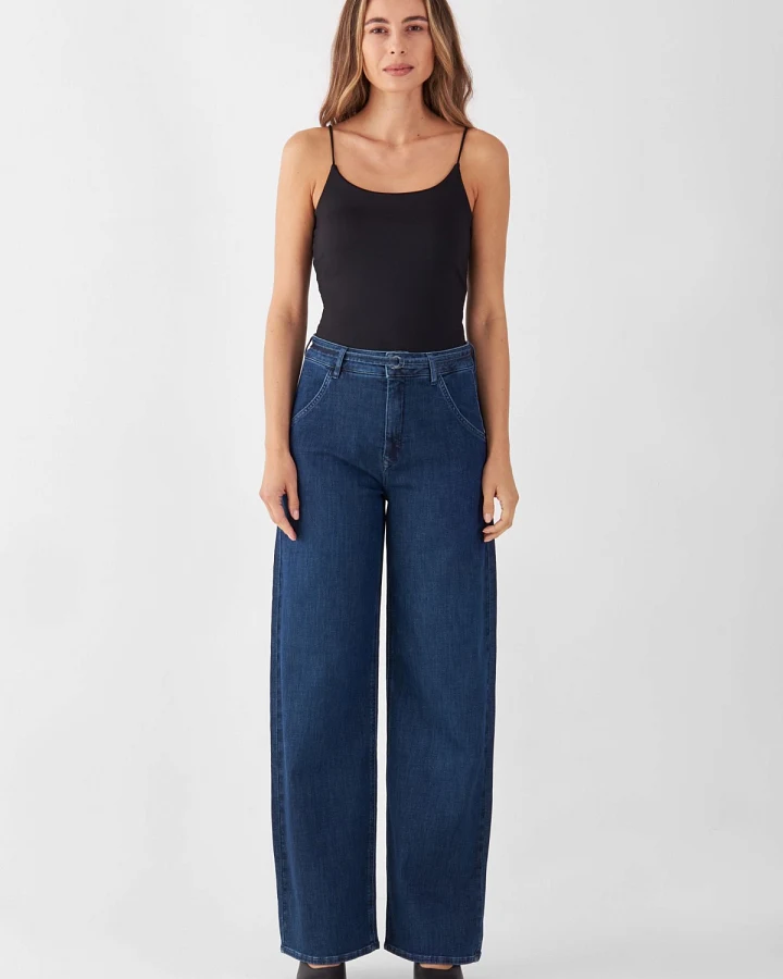 Jeans Blink Wide Barrel Dark Blue
