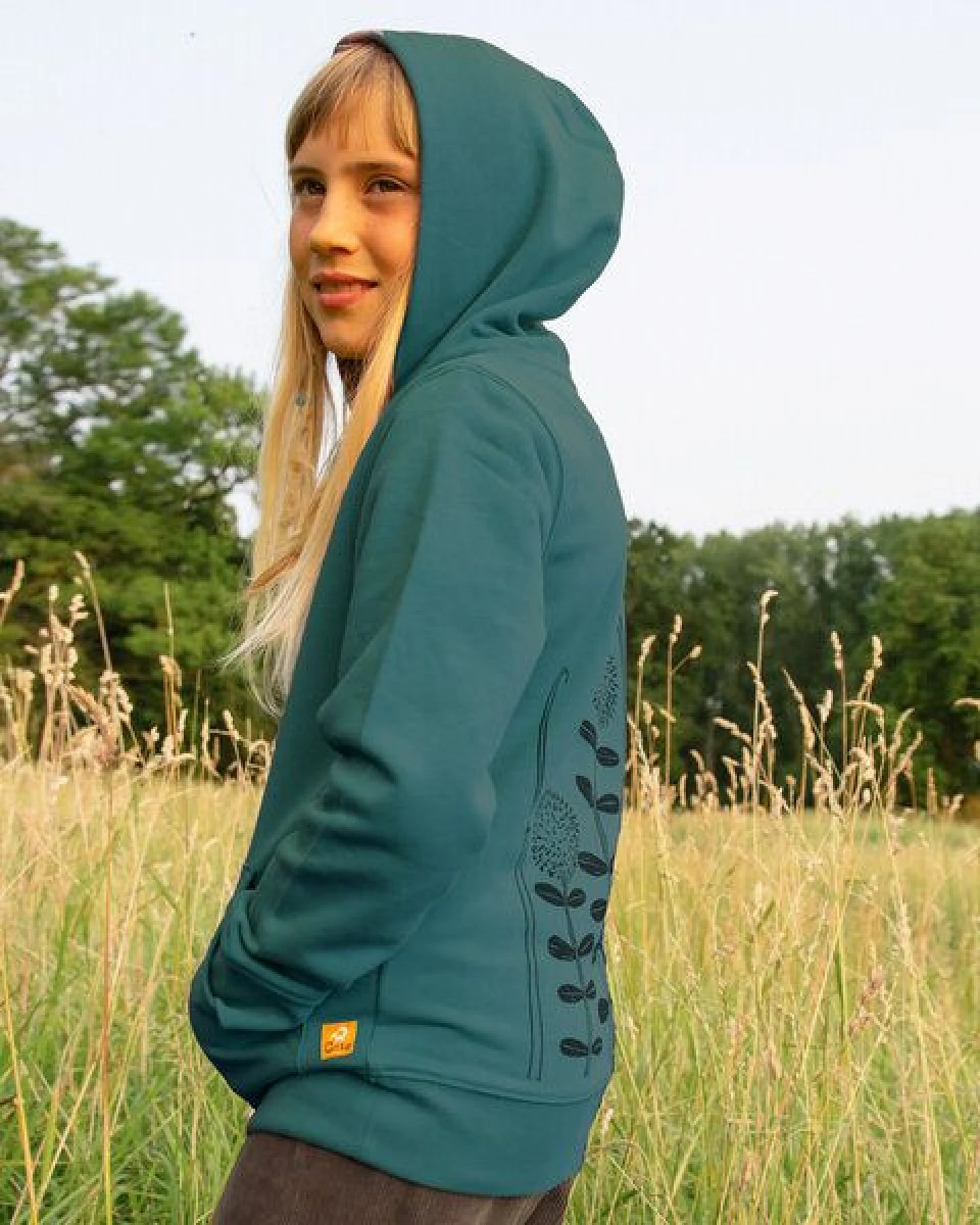 Cmig Kinder Hoodie Waldblumen – Ansicht 2