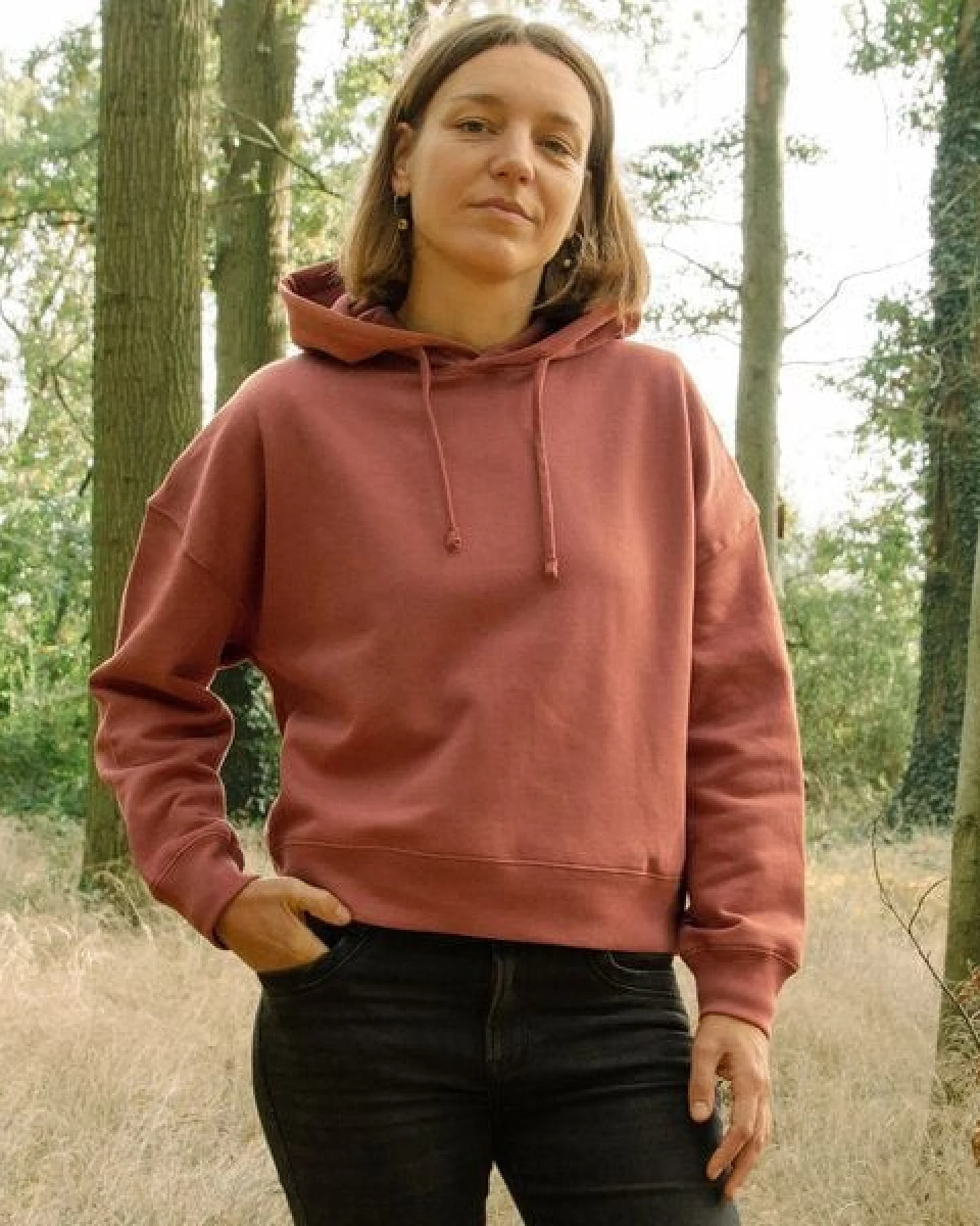 Cmig Damen Hoodie Waldblumen – Ansicht 3