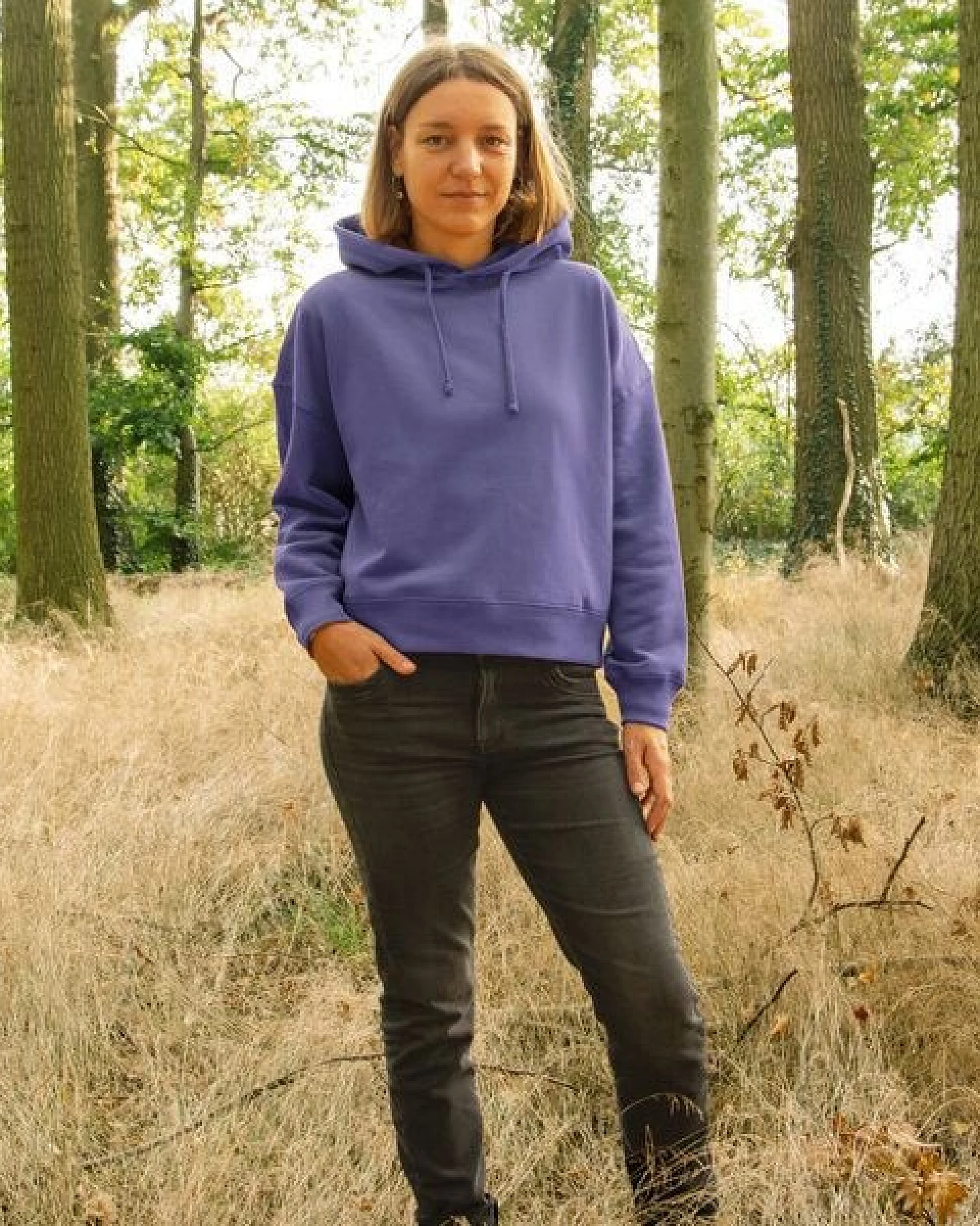 Cmig Damen Hoodie Waldblumen – Ansicht 3