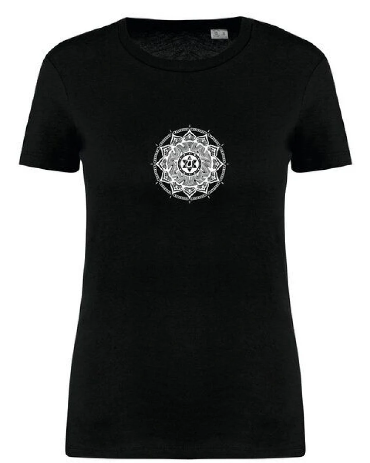 Brandless Basic Bio T-Shirt (ladies) Nr.4 Anahata Chakra 155g/m² XS - XXL