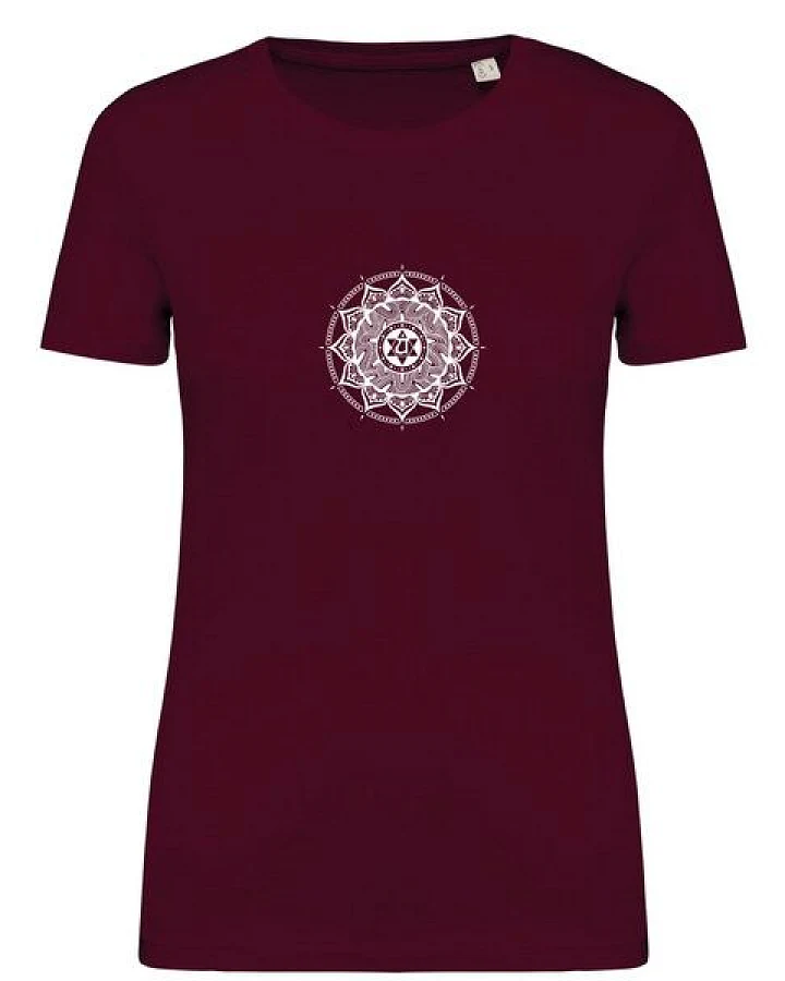 Brandless Basic Bio T-Shirt (ladies) Nr.4 Anahata Chakra 155g/m² XS - XXL