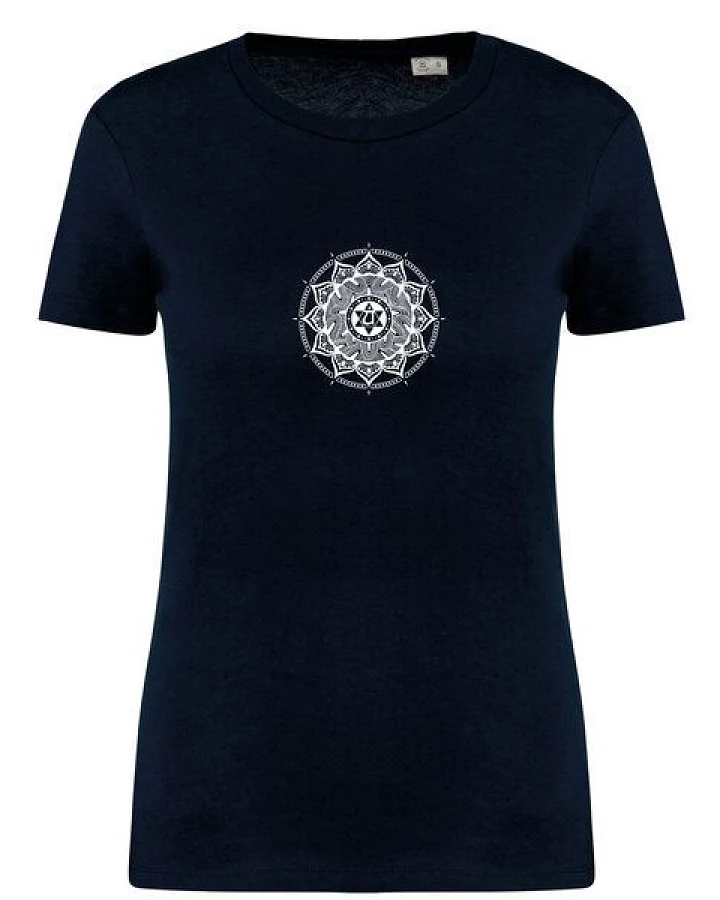 Brandless Basic Bio T-Shirt (ladies) Nr.4 Anahata Chakra 155g/m² XS - XXL