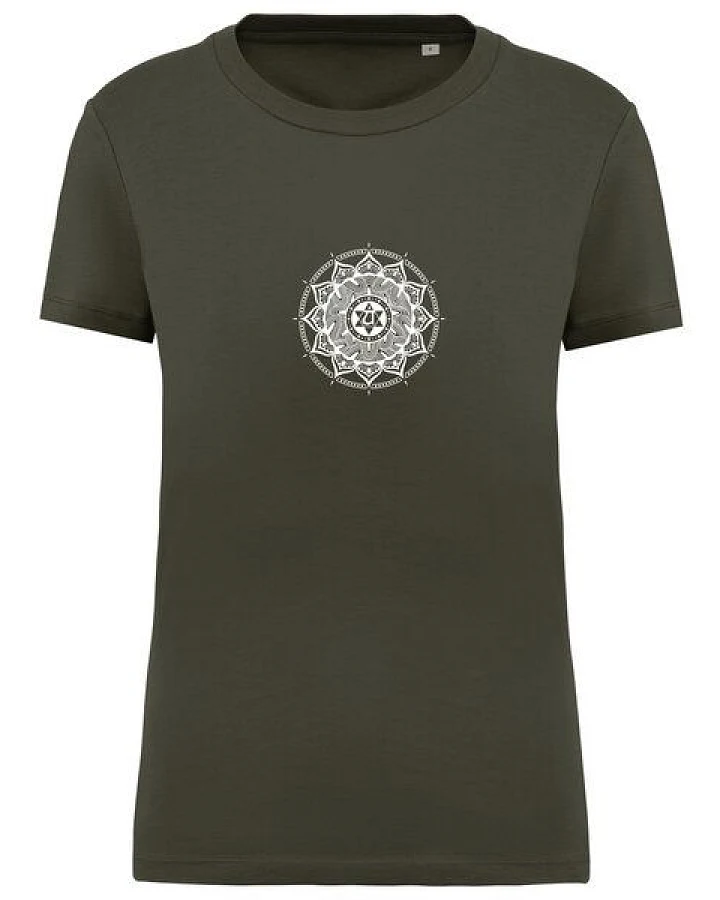 Brandless Basic Bio T-Shirt (ladies) Nr.4 Anahata Chakra 155g/m² XS - XXL