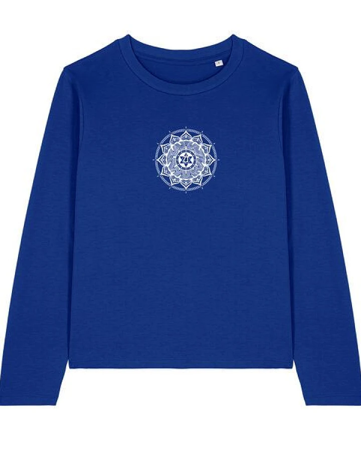 Brandless Basic Bio Damen Longsleeve Anahata Chakra 180 g/m² XS - XXL