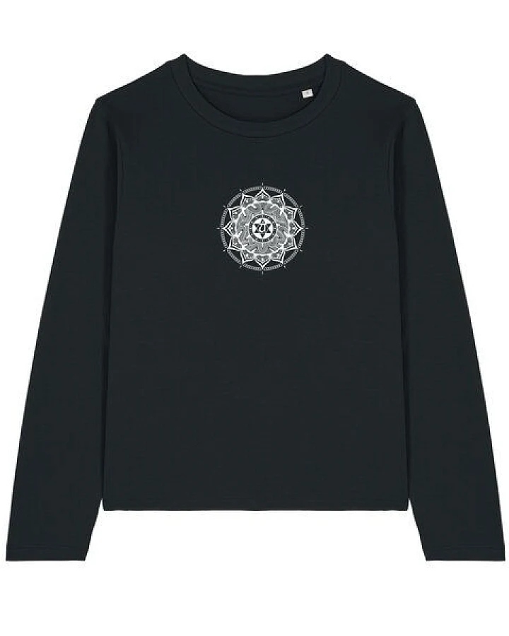 Brandless Basic Bio Damen Longsleeve Anahata Chakra 180 g/m² XS - XXL