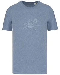 Hellblau Meliert