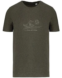 Meliertes Khaki