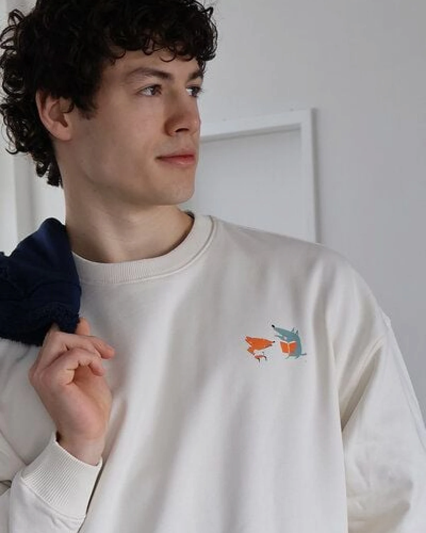 Kultgut New Recycling Hochwertiger Sweaterpullover - Keep Calm – Ansicht 4