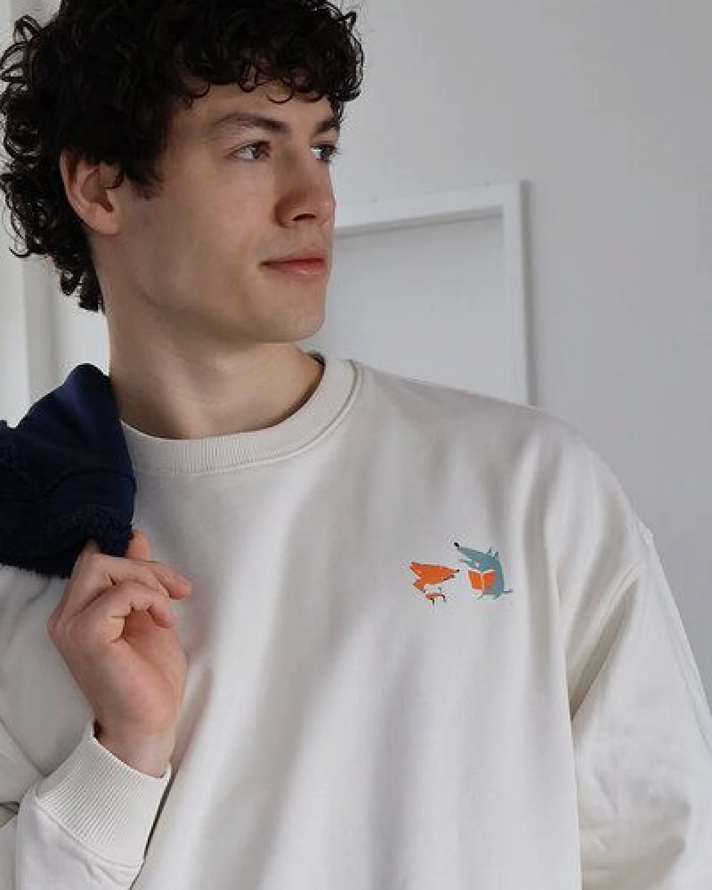 Kultgut New Recycling Hochwertiger Sweaterpullover - Keep Calm – Ansicht 4