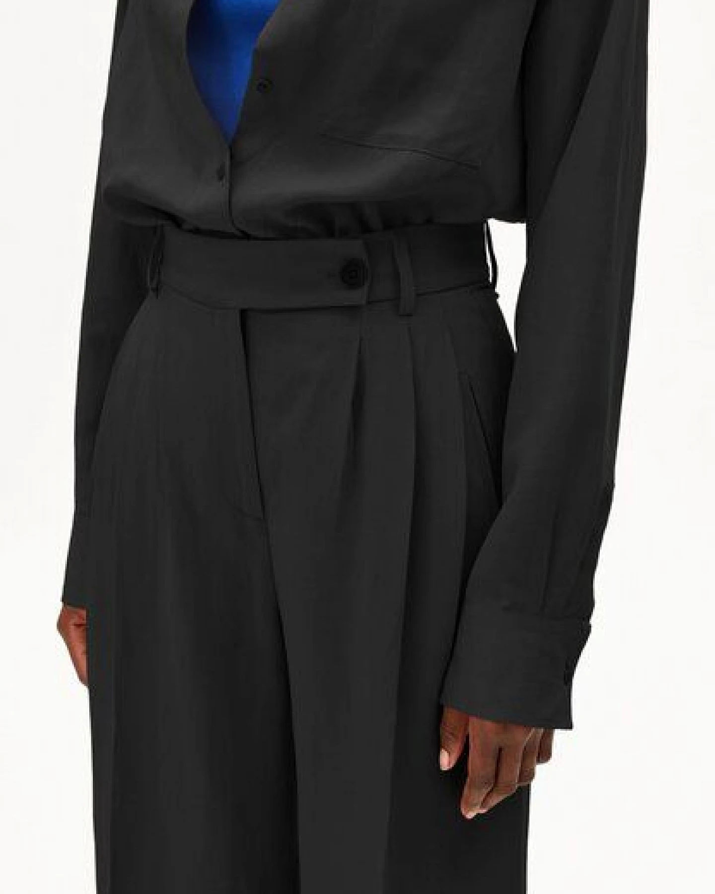 ARMEDANGELS KAAYUA LINO Damen Webhose aus Leinen-Mix – Ansicht 3