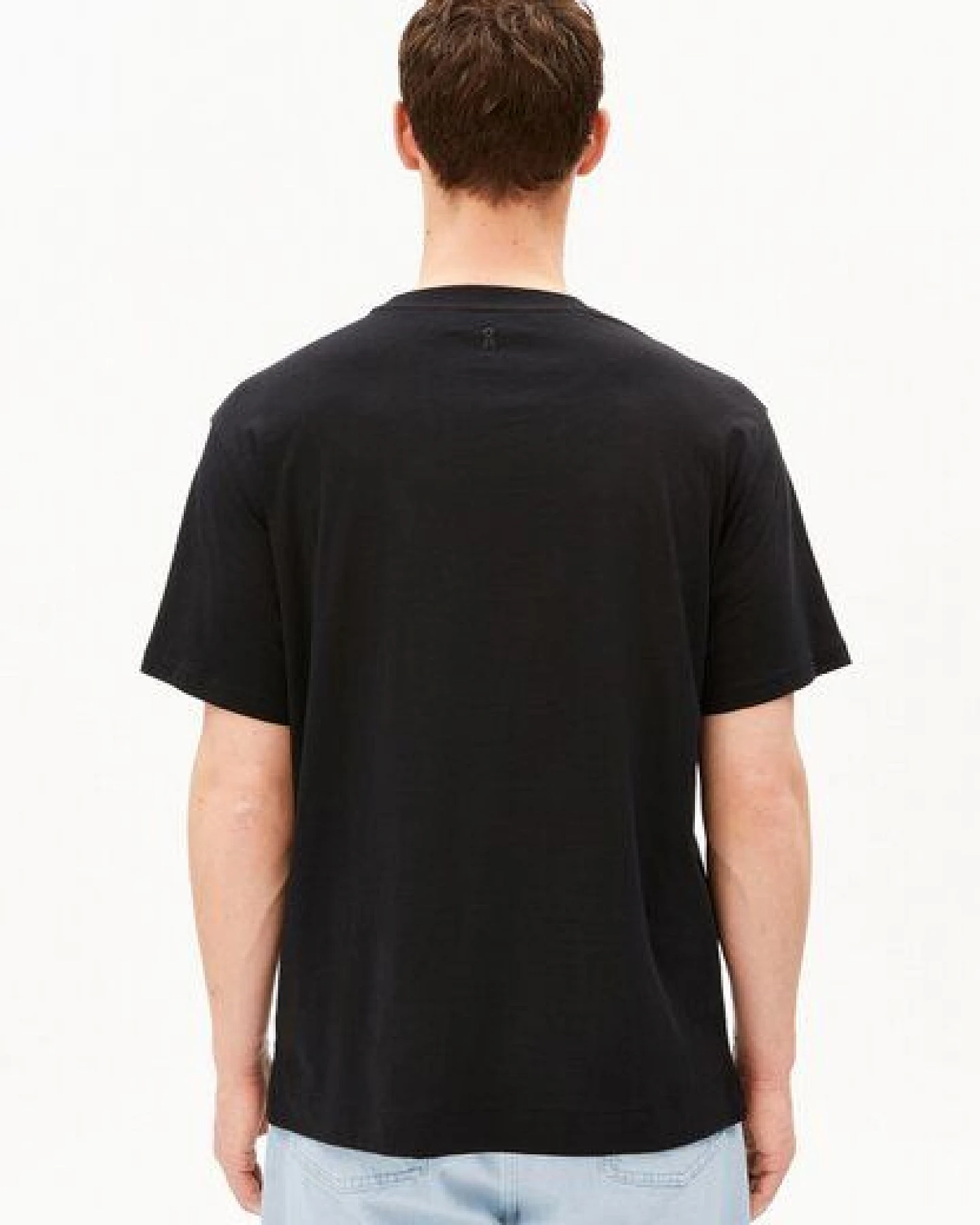 ARMEDANGELS MAARKOS LINEN Herren T-Shirt aus Baumwoll-Leinen-Mix – Ansicht 2