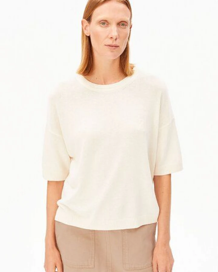 ARMEDANGELS LINO BLEND Damen Strickshirt aus Leinen-Mix