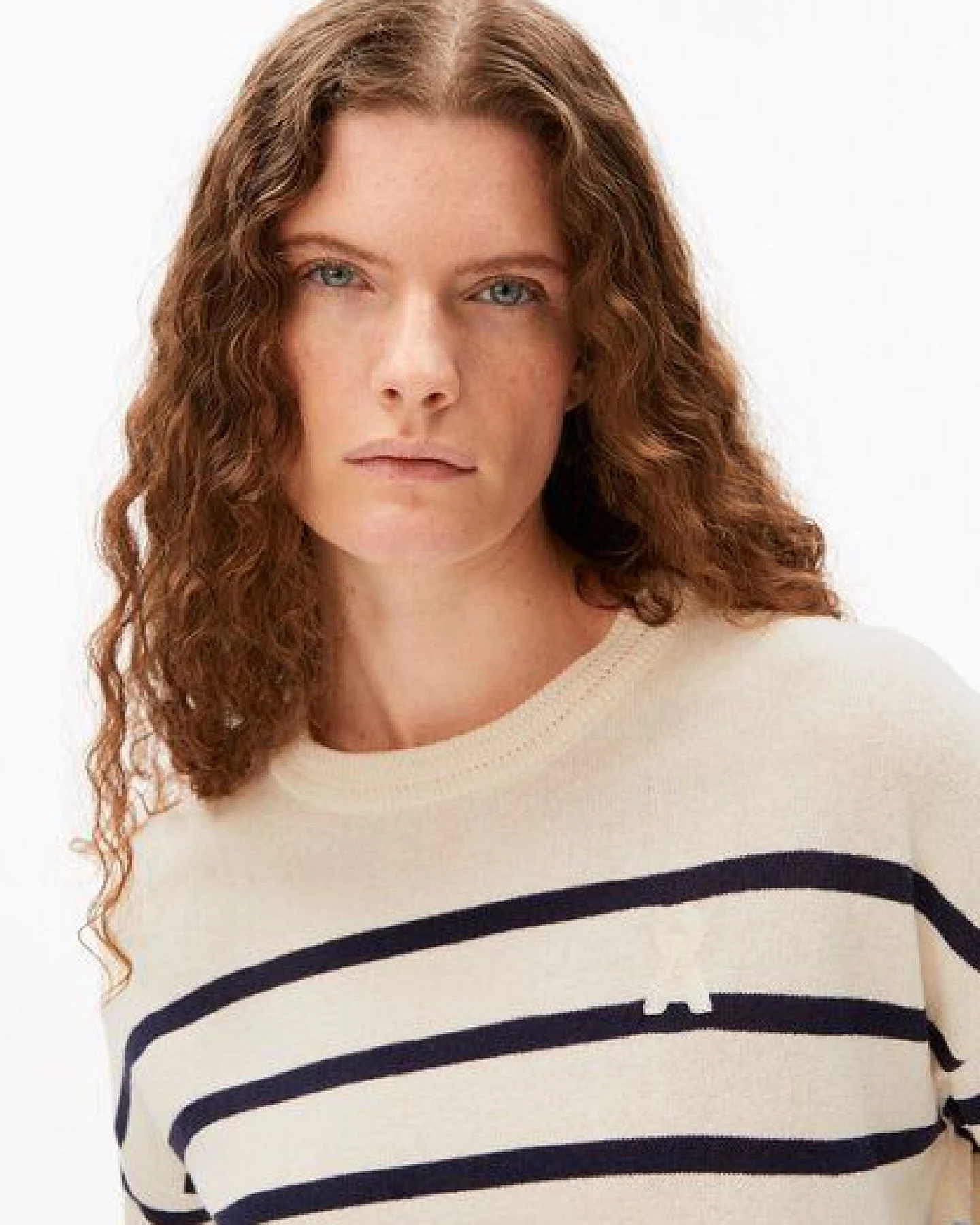 ARMEDANGELS STRIPE Damen Strickshirt aus Leinen-Mix – Ansicht 3