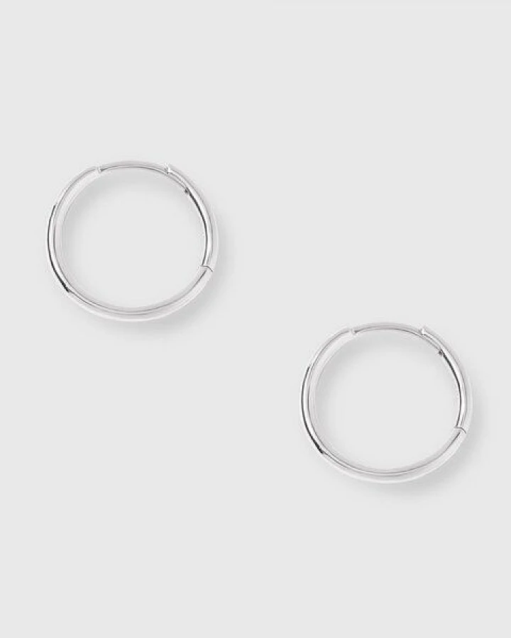 fejn jewelry Ohrringe 'simple huggie' schlichte Creole