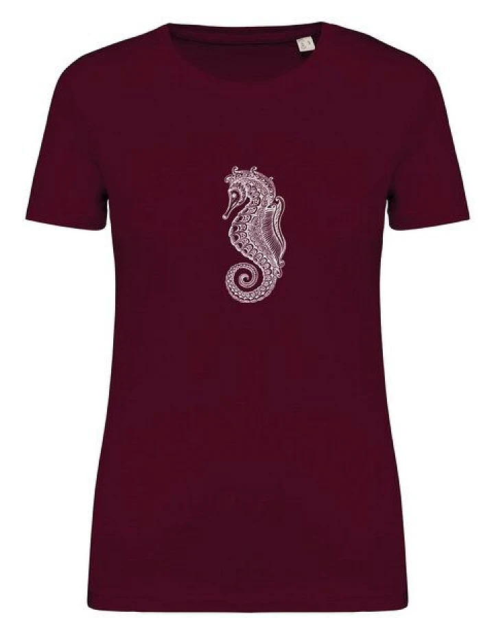 Brandless Basic Bio T-Shirt (ladies) Nr.4 Seepferd 155 g/m² XS- XXL