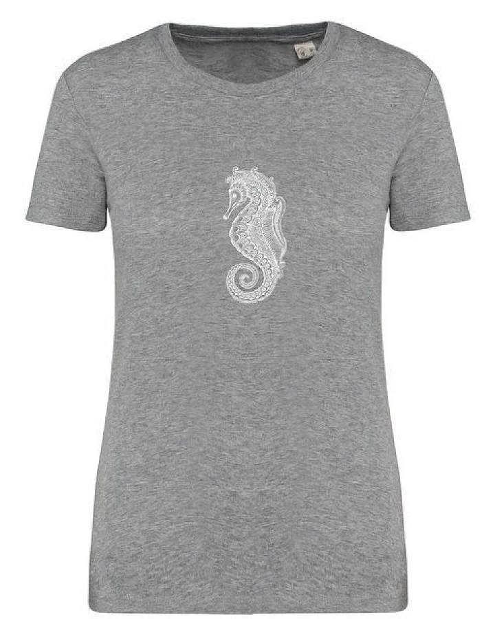 Brandless Basic Bio T-Shirt (ladies) Nr.4 Seepferd 155 g/m² XS- XXL