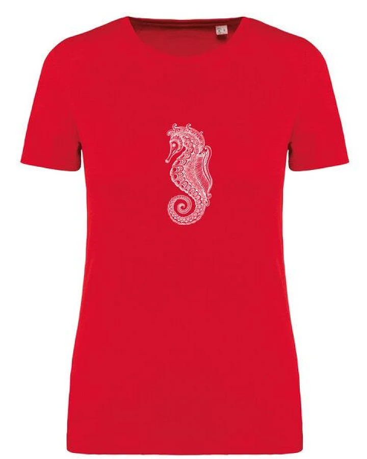 Brandless Basic Bio T-Shirt (ladies) Nr.4 Seepferd 155 g/m² XS- XXL