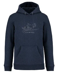 Meliertes Navy