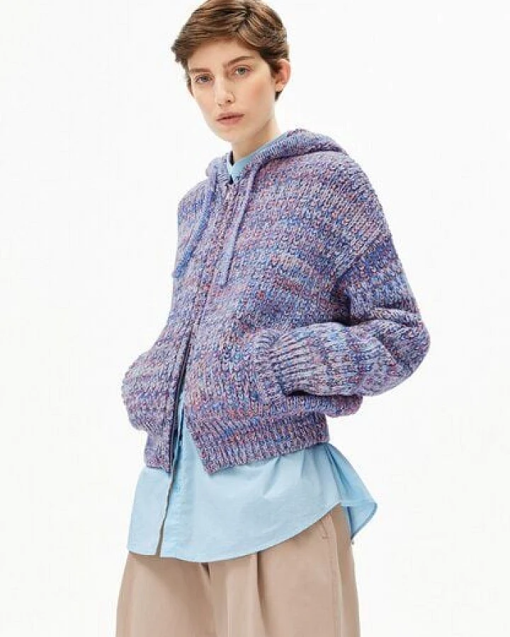 ARMEDANGELS UN-WASTED Damen Strickjacke aus Bio-Woll Mix