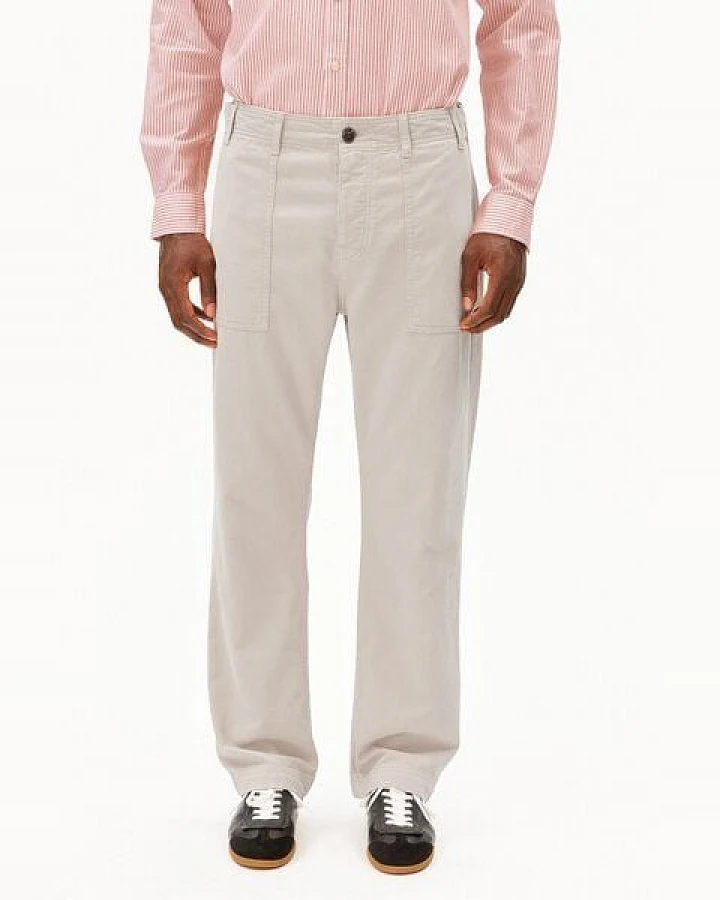 ARMEDANGELS COTTON LINEN Herren Stoffhose aus Baumwoll-Leinen-Mix