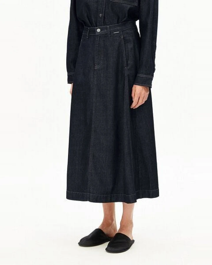 ARMEDANGELS PANELLED DENIM Damen Jeansrock aus Baumwoll-Lyocell-Mix