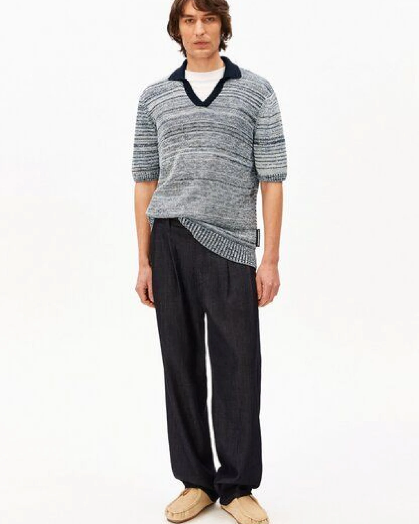 ARMEDANGELS YARNMIX Herren Pullover aus Bio-Baumwolle – Ansicht 4