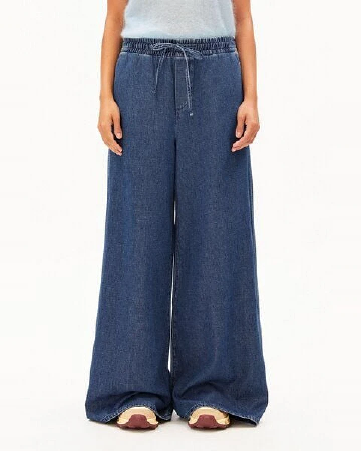 ARMEDANGELS KELAANI DENIM Damen Stoffhose aus Bio-Baumwoll-Mix