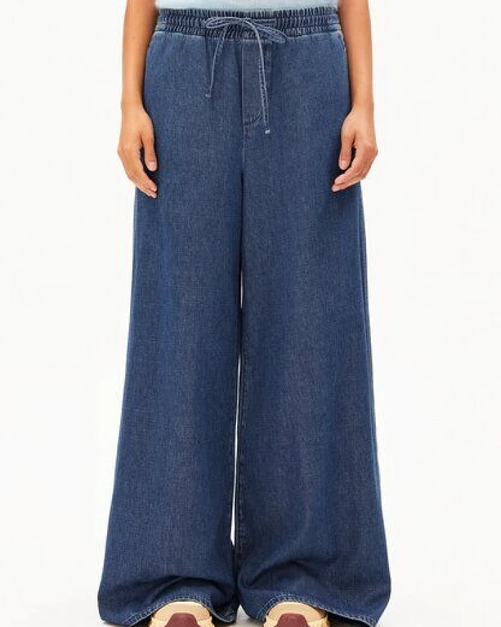 ARMEDANGELS KELAANI DENIM Damen Stoffhose aus Bio-Baumwoll-Mix