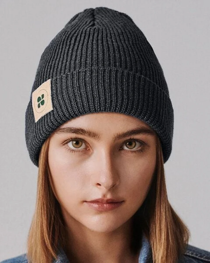The New Orchard Lumberjack Recycled Beanie