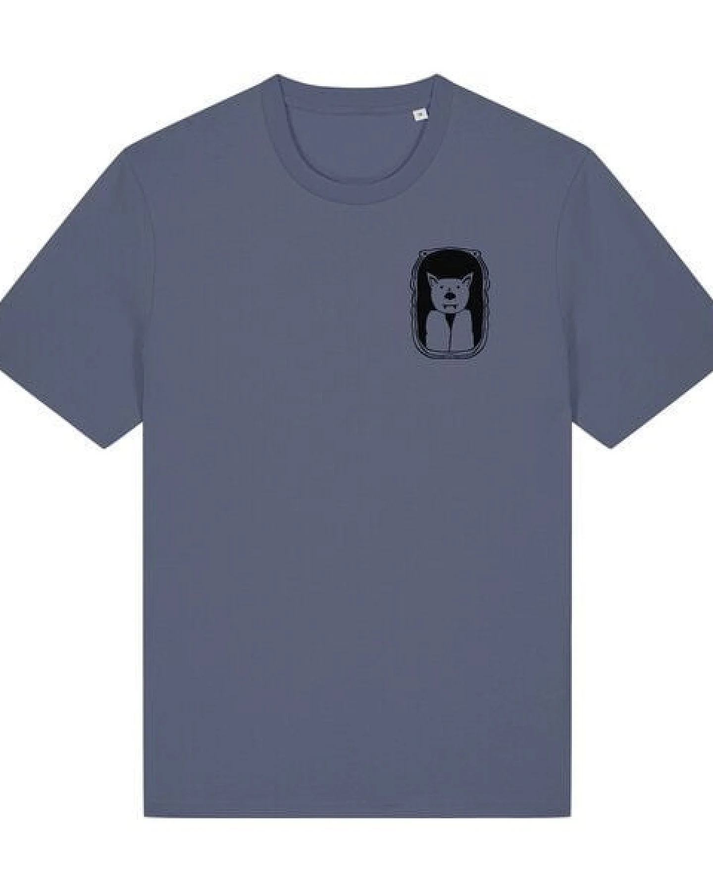 päfjes Der Graf / Vampir Fledermaus im Bilderrahmen - Unisex Männer T-Shirt Bio & Fair – Ansicht 2