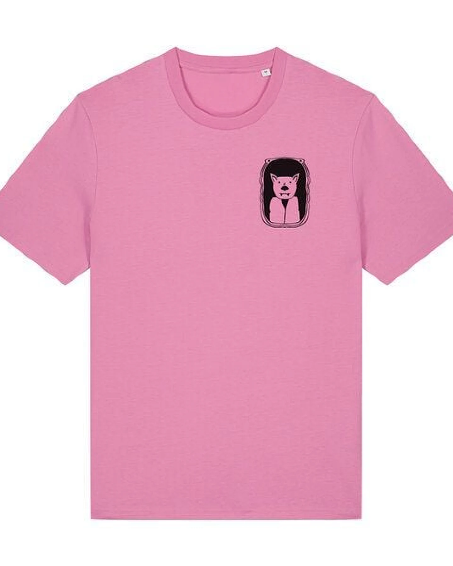 päfjes Der Graf / Vampir Fledermaus im Bilderrahmen - Unisex Männer T-Shirt Bio & Fair – Ansicht 2