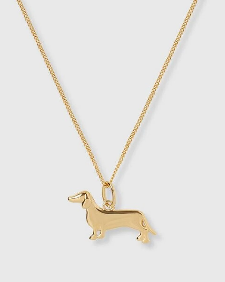 fejn jewelry Kette 'dachshund' mit Dackel Anhänger
