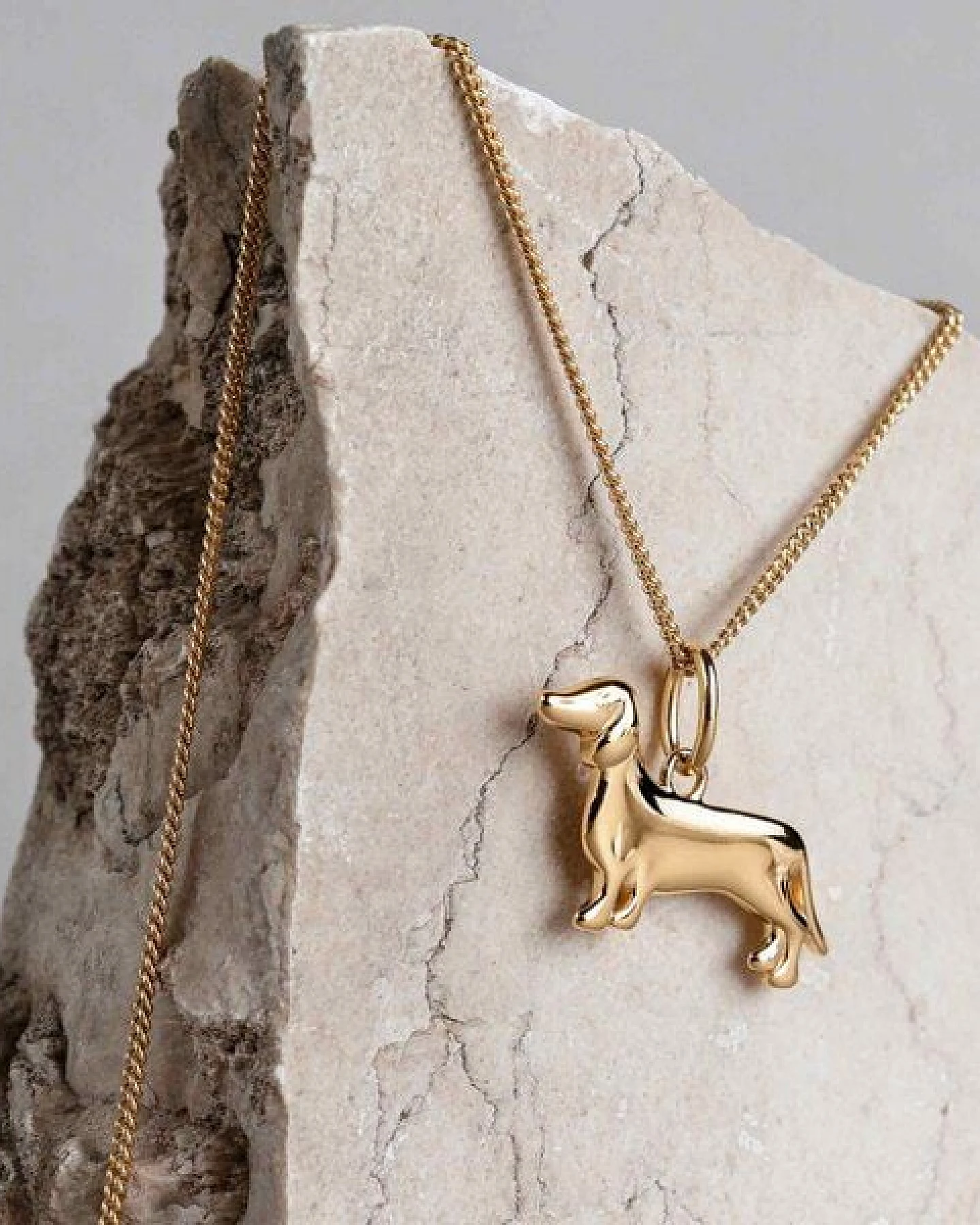 fejn jewelry Kette 'dachshund' mit Dackel Anhänger – Ansicht 3