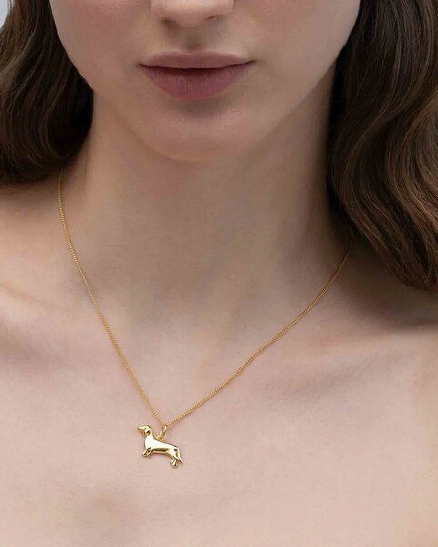 fejn jewelry Kette 'dachshund' mit Dackel Anhänger – Ansicht 4