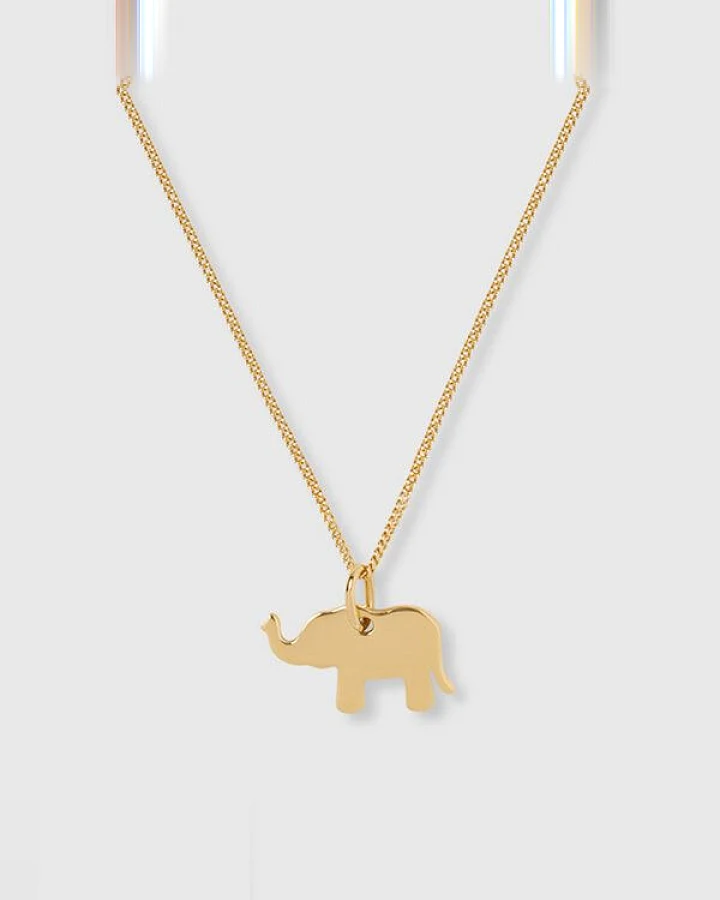 fejn jewelry Kette 'elephant' mit Elefant Anhänger