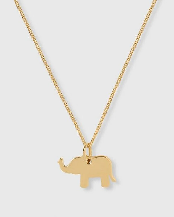 fejn jewelry Kette 'elephant' mit Elefant Anhänger
