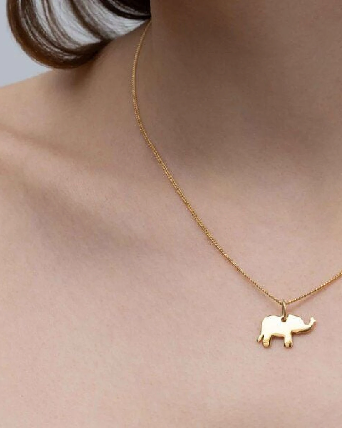 fejn jewelry Kette 'elephant' mit Elefant Anhänger – Ansicht 4
