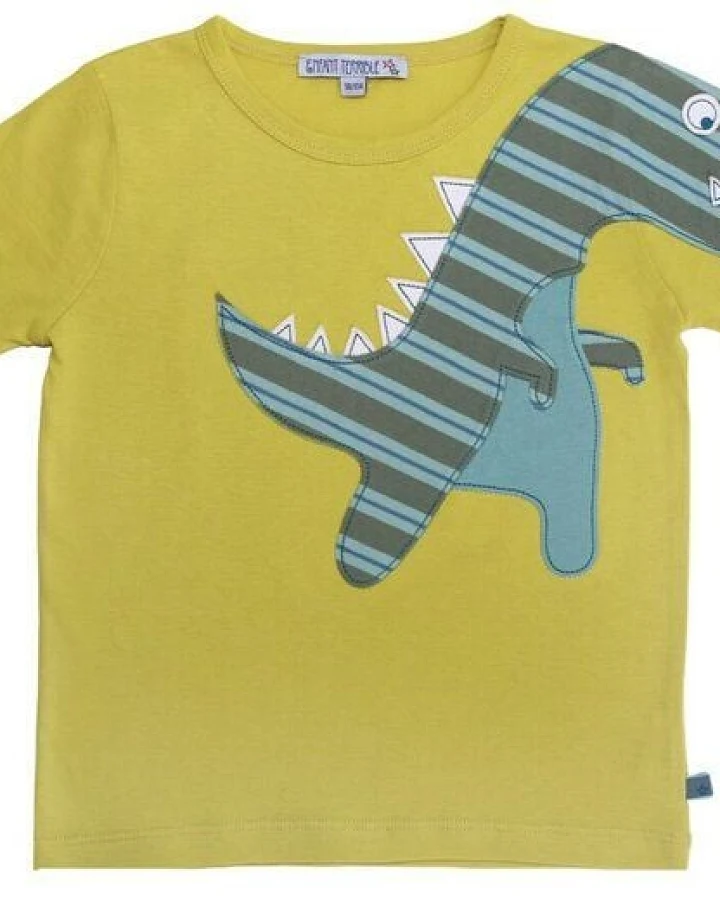 Enfant Terrible EnfantTerrible T-Shirt Dino limone