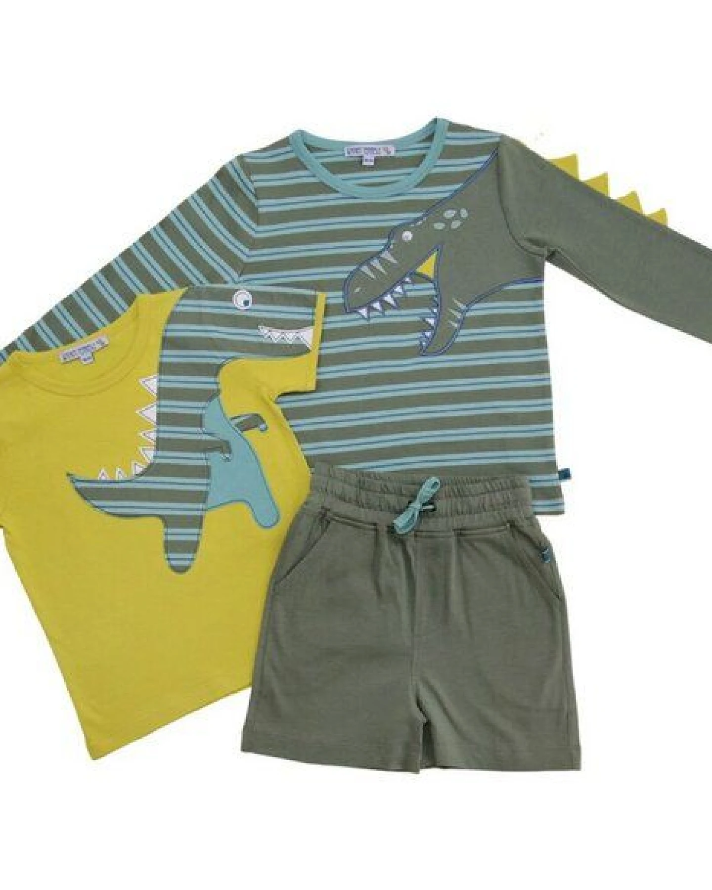 Enfant Terrible EnfantTerrible T-Shirt Dino limone – Ansicht 2