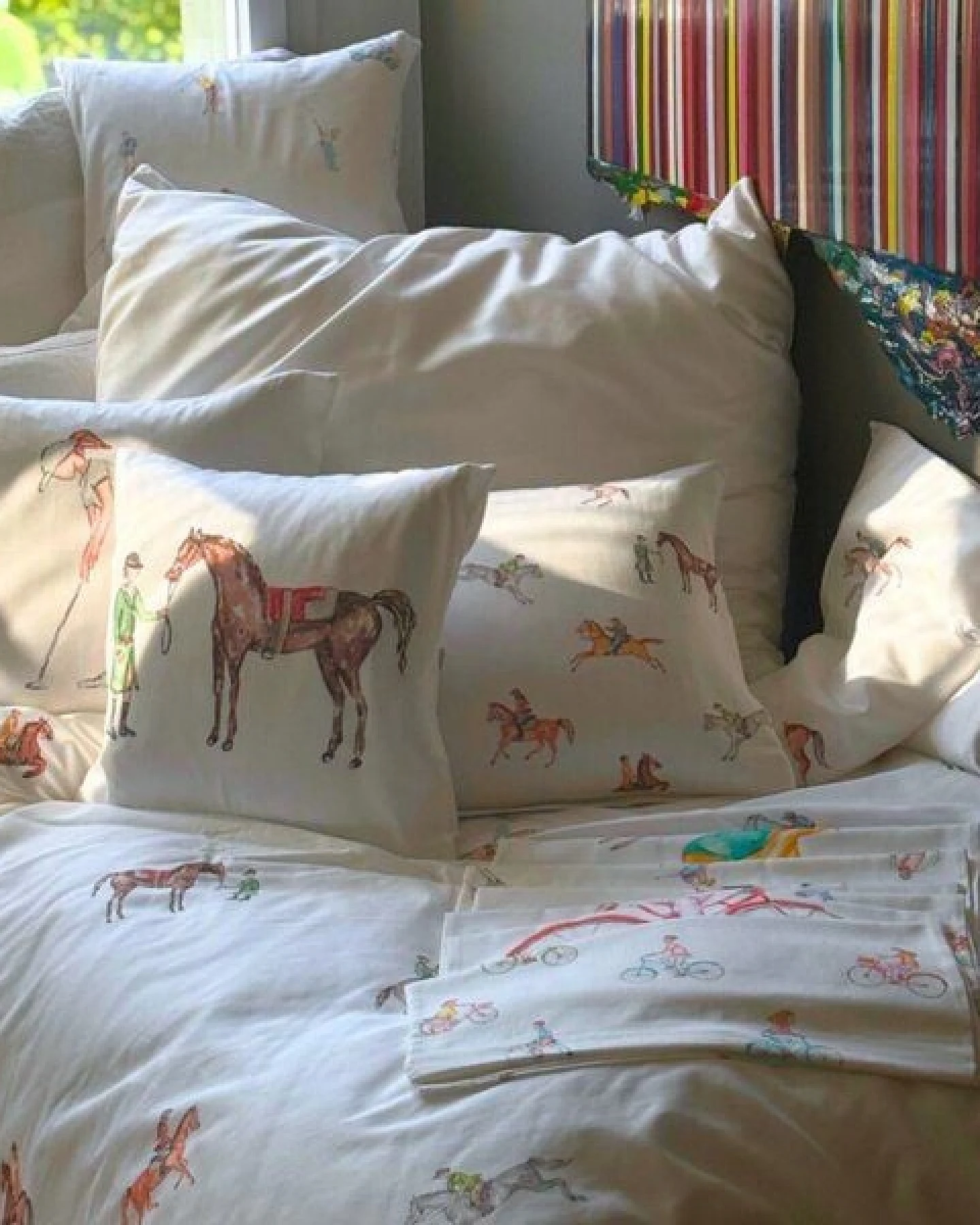 Mary Rose® Satin Bettwäsche Sport Motiv aus 100% Bio-Baumwolle (GOTS-zertifiziert) – Ansicht 2