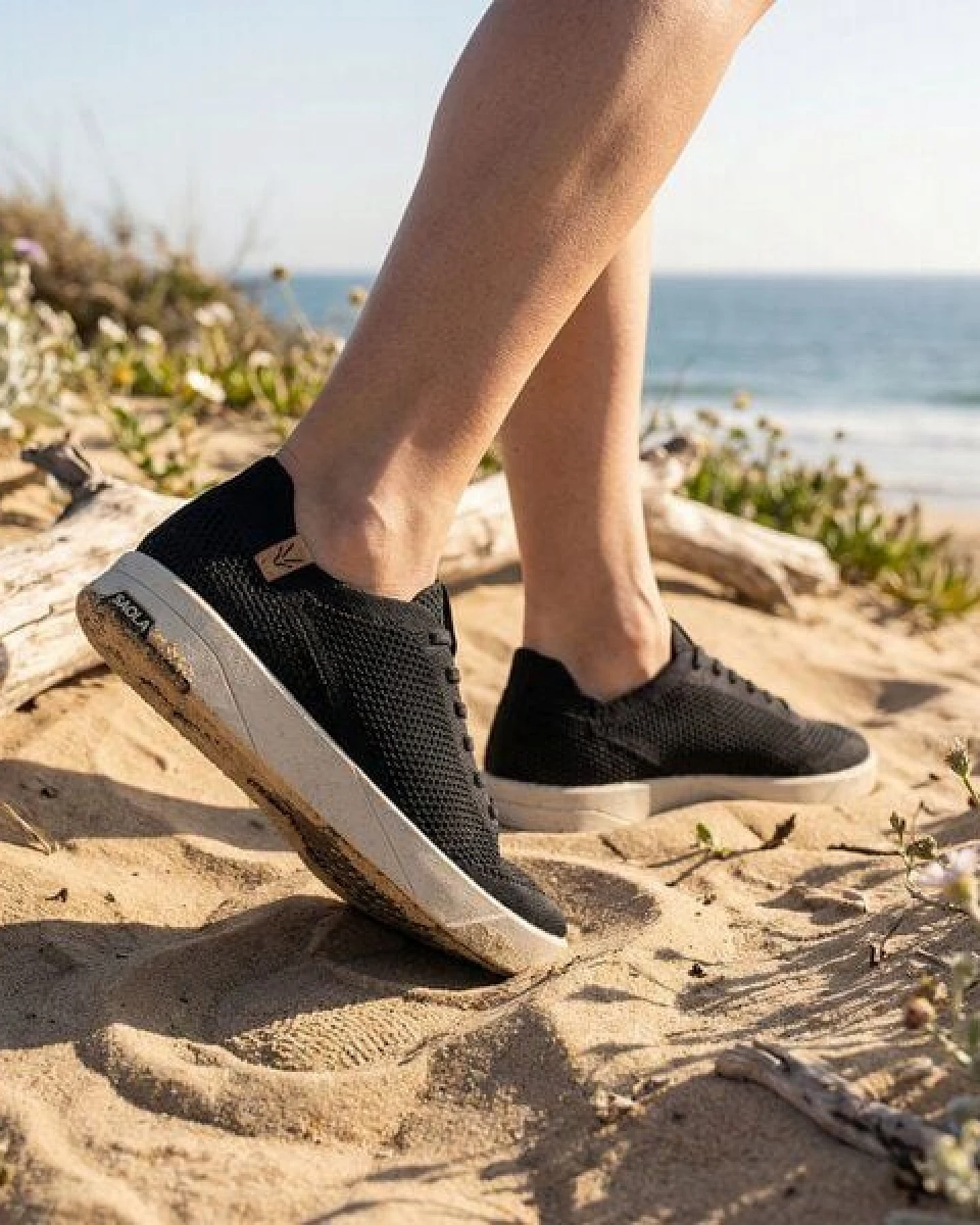 SAOLA Vegane Sneakers - ultra leicht und komfortabel ohne keine Fersenverstärkung - Ezo M – Ansicht 4