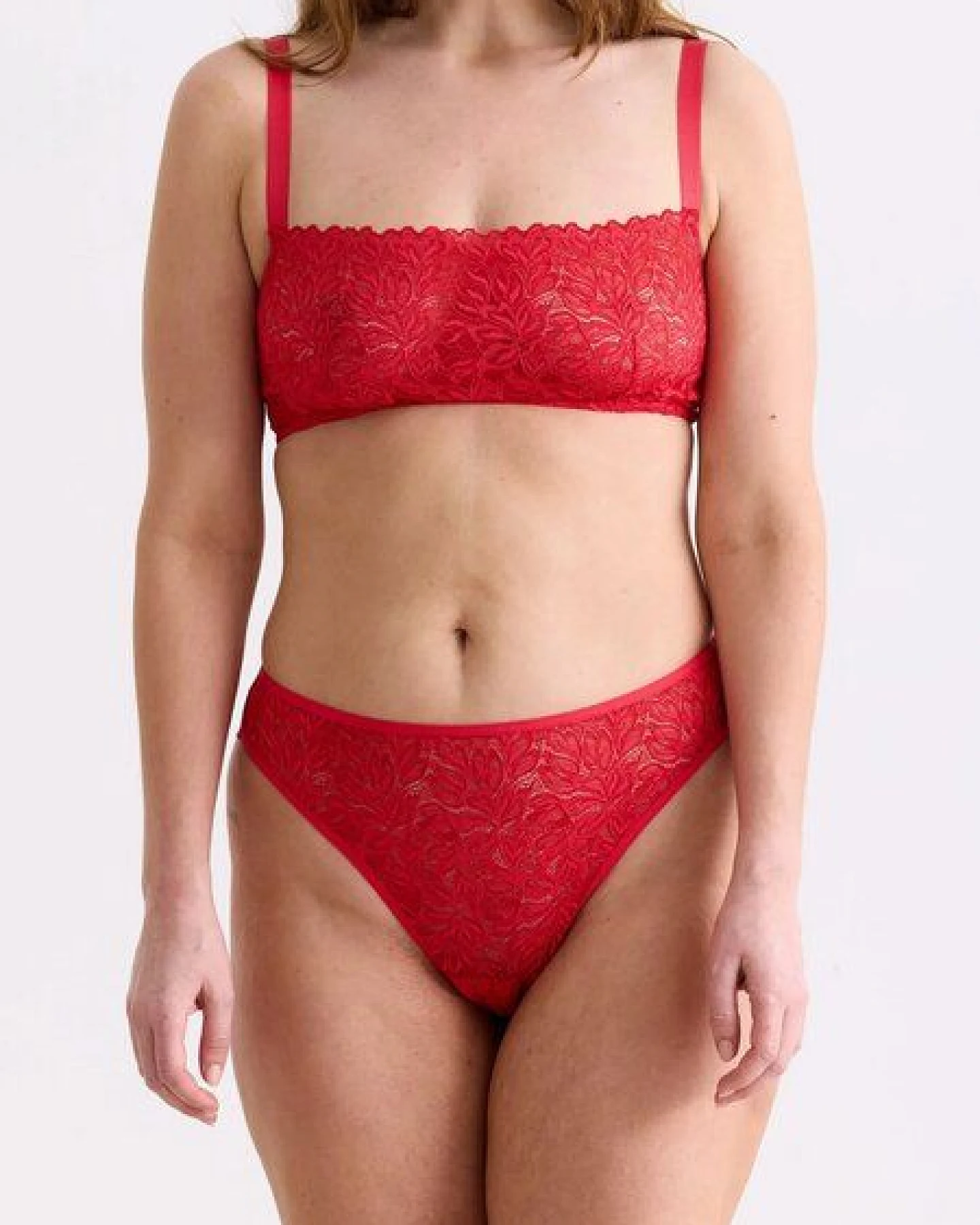 erlich textil Dreamy Lace Brazil Slip mit Spitze, made in Europe – Ansicht 3