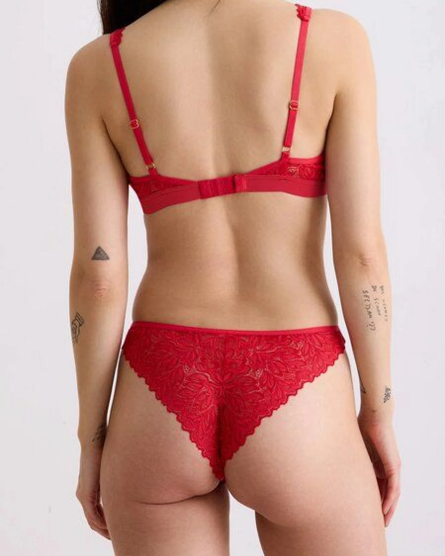 erlich textil Dreamy Lace Brazil Slip mit Spitze, made in Europe – Ansicht 4