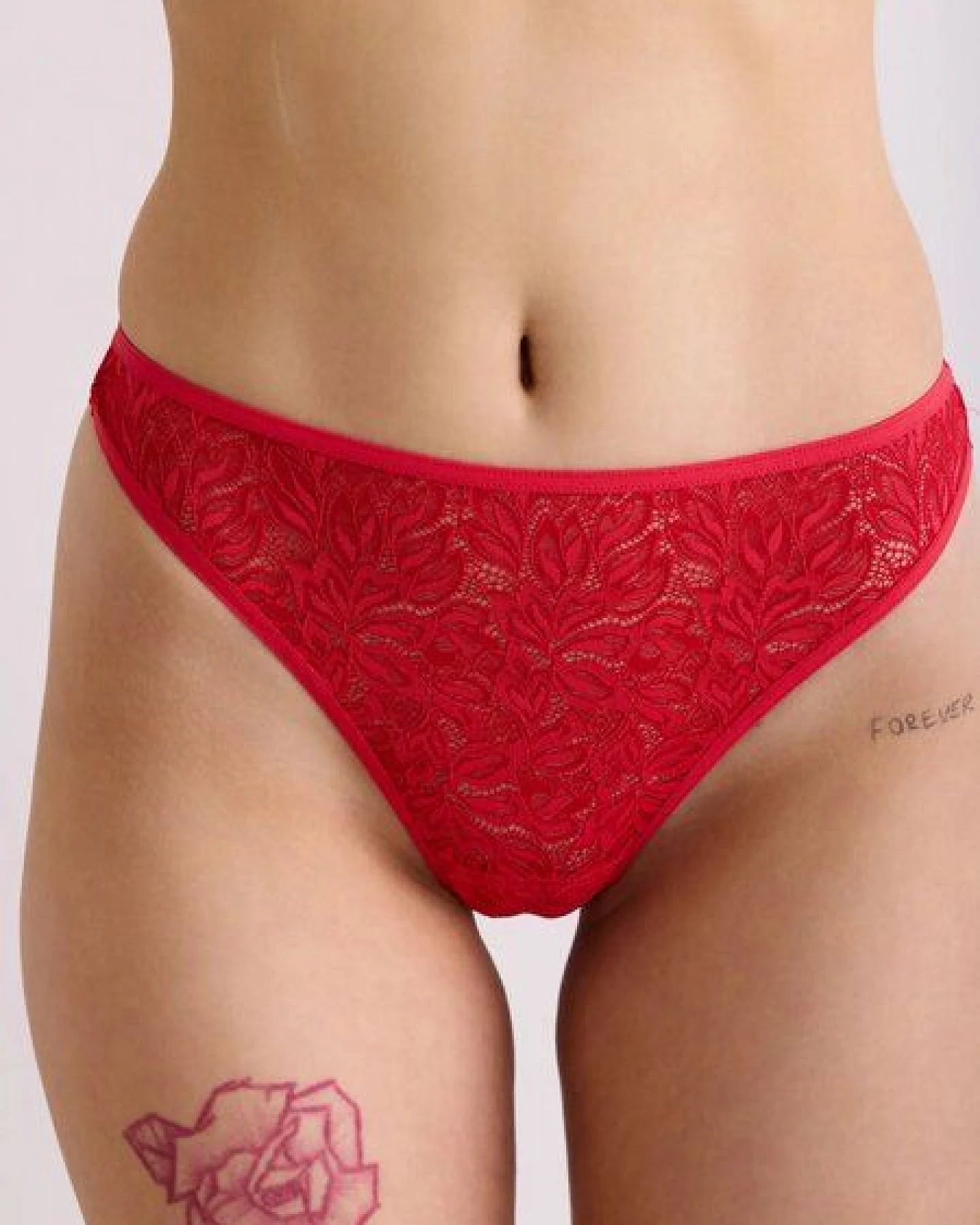 erlich textil Dreamy Lace Brazil Slip mit Spitze, made in Europe – Ansicht 2
