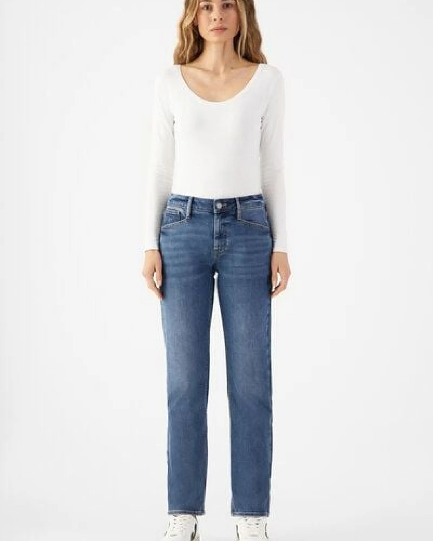 Damen Jeans SUNSET Regular Slim Soft Tencel DAWN TENCEL Mix – Ansicht 2